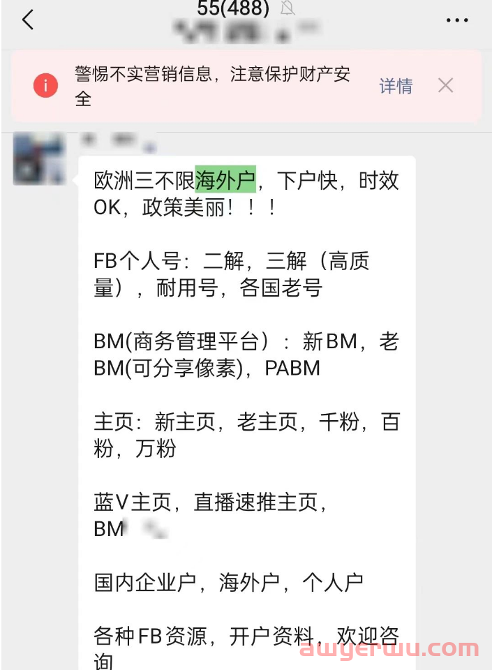 Facebook广告投放超高频词解析：什么是账单户、海外户、企业户、余额户、个人户？ 第1张