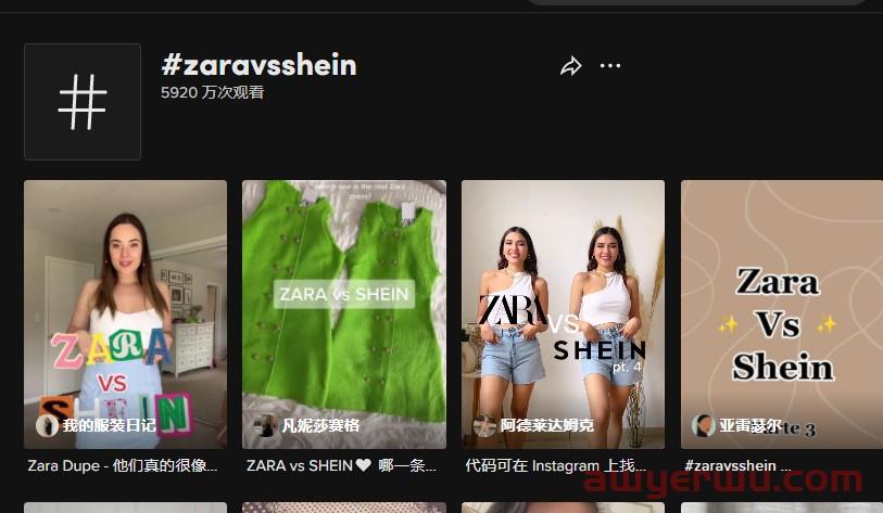 SHEIN和Zara同款服装大对比！TikTok网友吵翻了_石南学习网