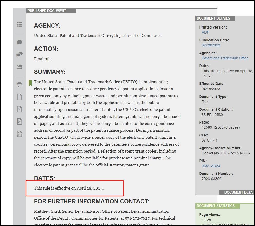 uspto assignment contact